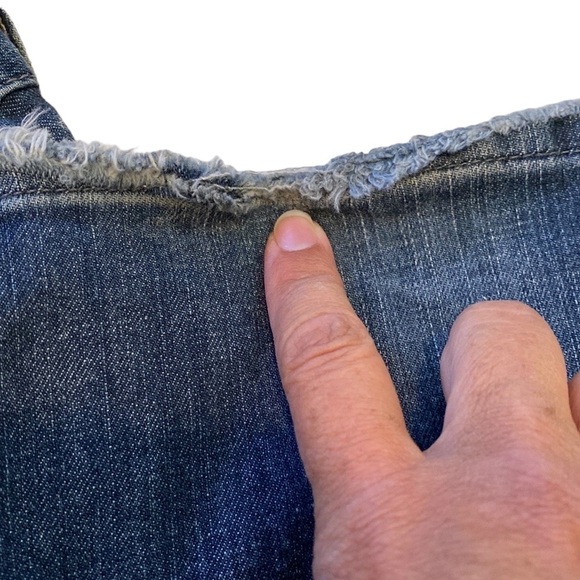 GUESS Jeans Foxy Flare - Flare Leg Size 30 Stretch Distress Cotton Machine Wash - Picture 5 of 13